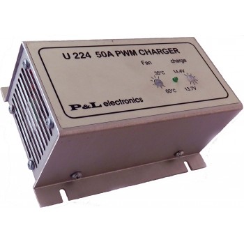 Φορτιστής 30A PWM 2 μπαταριών μολύβδου