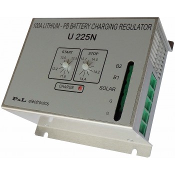 Ρυμιστής φόρτισης μπαταριών λιθίου/μολύβδου 100Α U-225