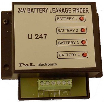 Εντιπιατής διαρροής μπαταρίας 24V