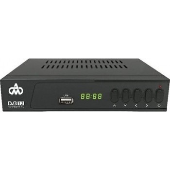 DM-1630-I Ψηφιακός Αποκωδικοποιητής DVB-T2 FULL HD με Digital Audio Coaxial / HDMI / RF In / SCART / USB 