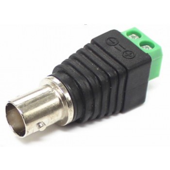 Φις BNC θηλυκό με κλέμα