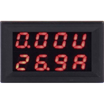 Όργανο πρόσοψης 0-100V DC / 0-10A