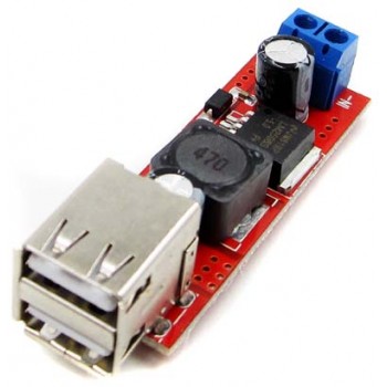 Μετατροπέας συνεχούς τάσης USB 5V-3A