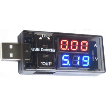 Διαγνωστικό τάσης - ρεύματος USB