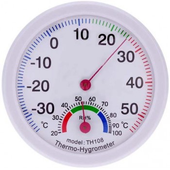 Υγρασιόμετρο-θερμόμετρο αναλογικό