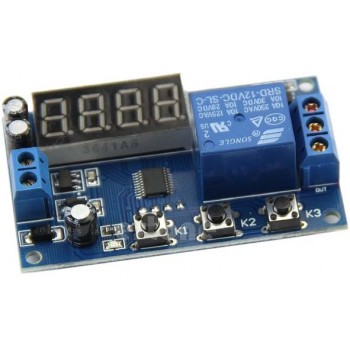 Χρονοδιακόπτης12V 0-9999 λεπτά