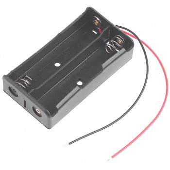 Μπαταριοθήκη για 2 μπαταρίες 18650