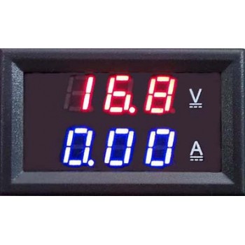 Όργανο πρόσοψης 0-100V DC / 0-10A