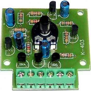 Ρυθμιζόμενο τρεχαντήρι 3 καναλιών 3 - 24V DC / 0.5Α M-403