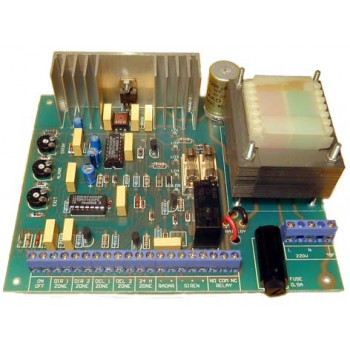 Πίνακας συναγερμού 220V με 5 ζώνες για μεγάλους χώρους M-505