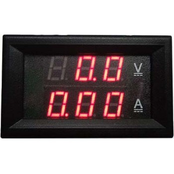 Όργανο πρόσοψης 0-100V DC / 0-10A